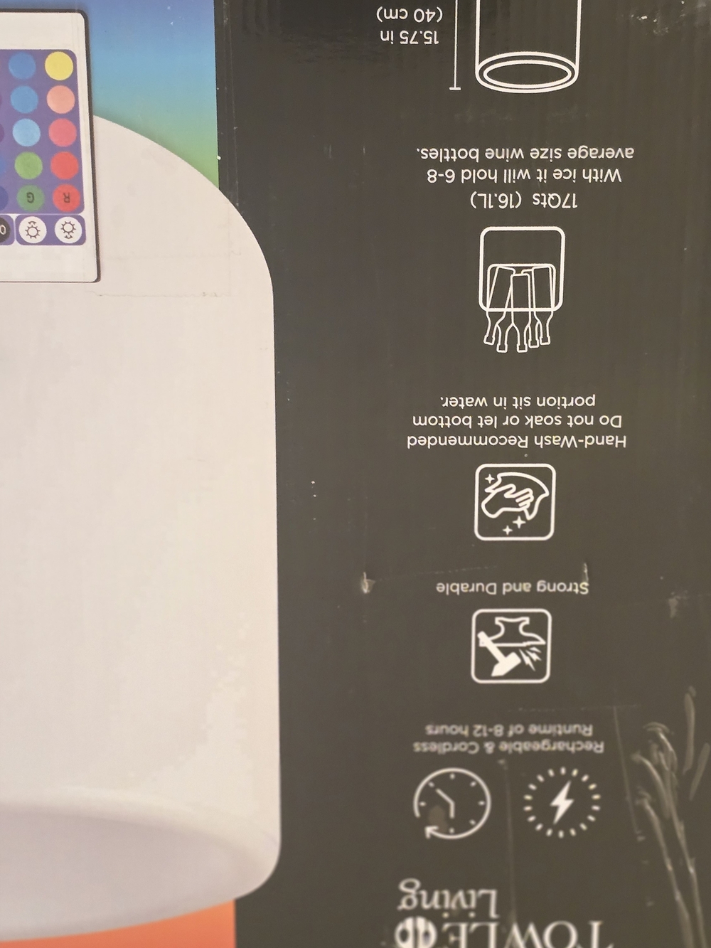 LED Color-Changing Beverage Tub - Multicolor - Picture 5 of 8